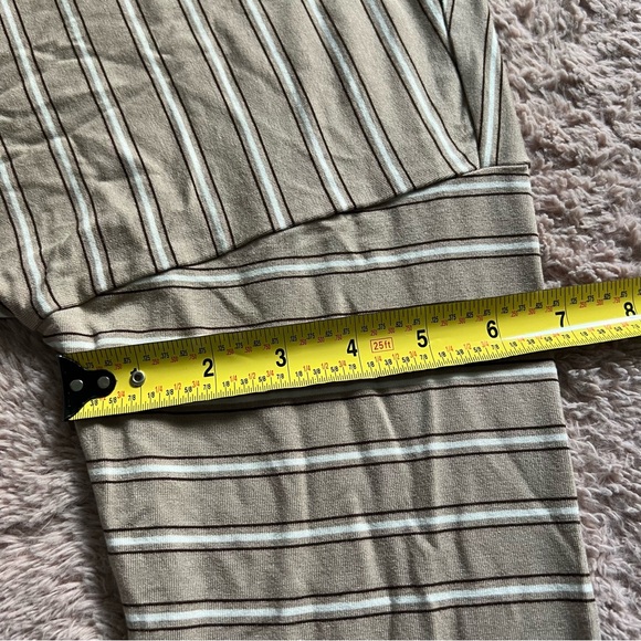 NWT Old Navy Luxe Striped Shirt Women’s Size M - Picture 9 of 10